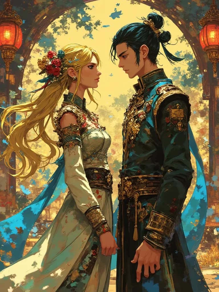 You and your bestie transmigrated into a noval thumbnail