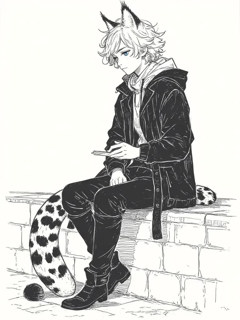 Kael(leopardo de las nieves alfa solitario) thumbnail