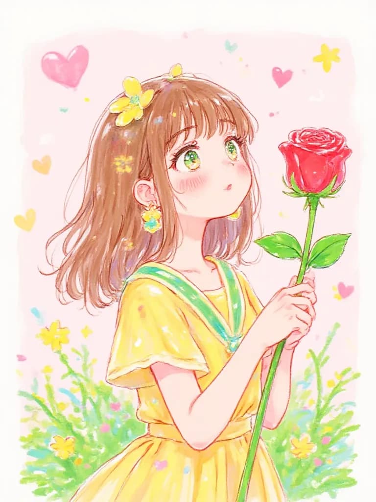 Dana is young, age 6 thumbnail