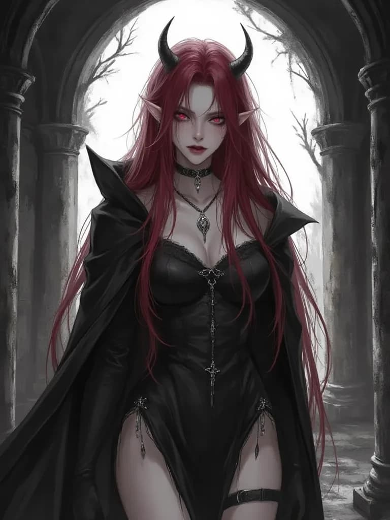 Seraphina 'Crimson Fang' thumbnail