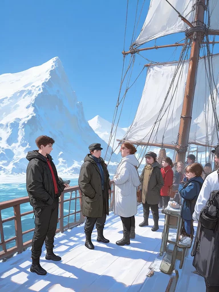Fantasy world beyond the Ice wall thumbnail