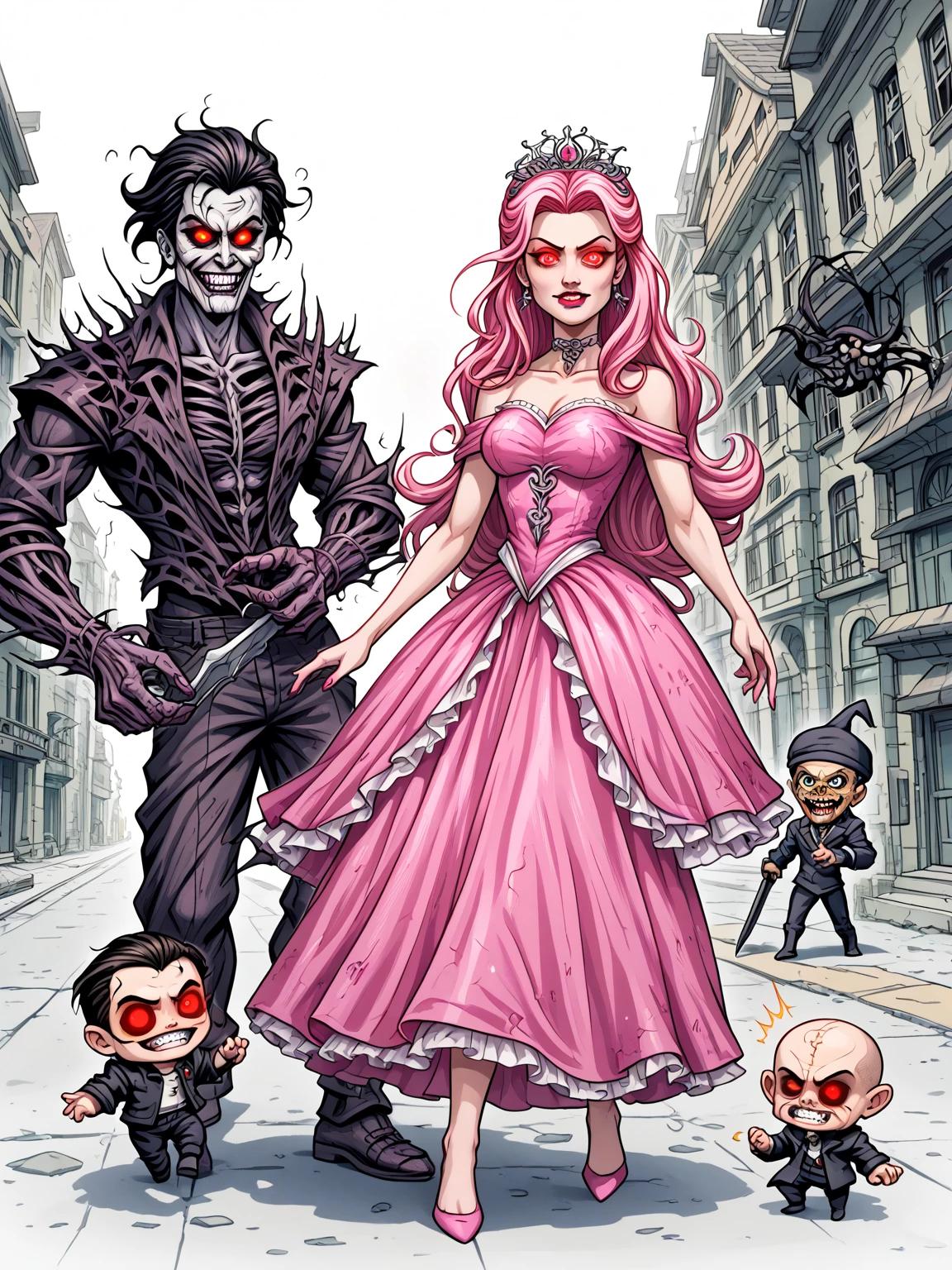 Lyna and her Roblox friends thumbnail