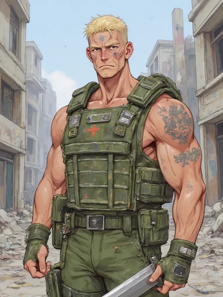 Sergeant Major Kael "Grimace" Stone thumbnail