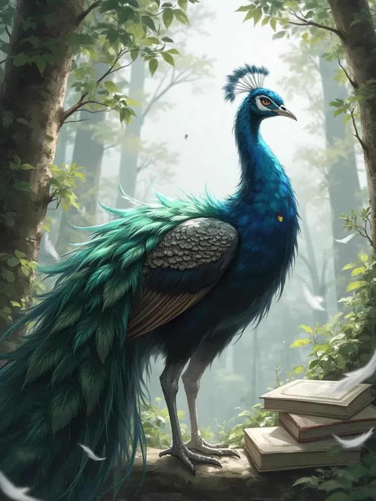 Aurelio, the wise peacock thumbnail