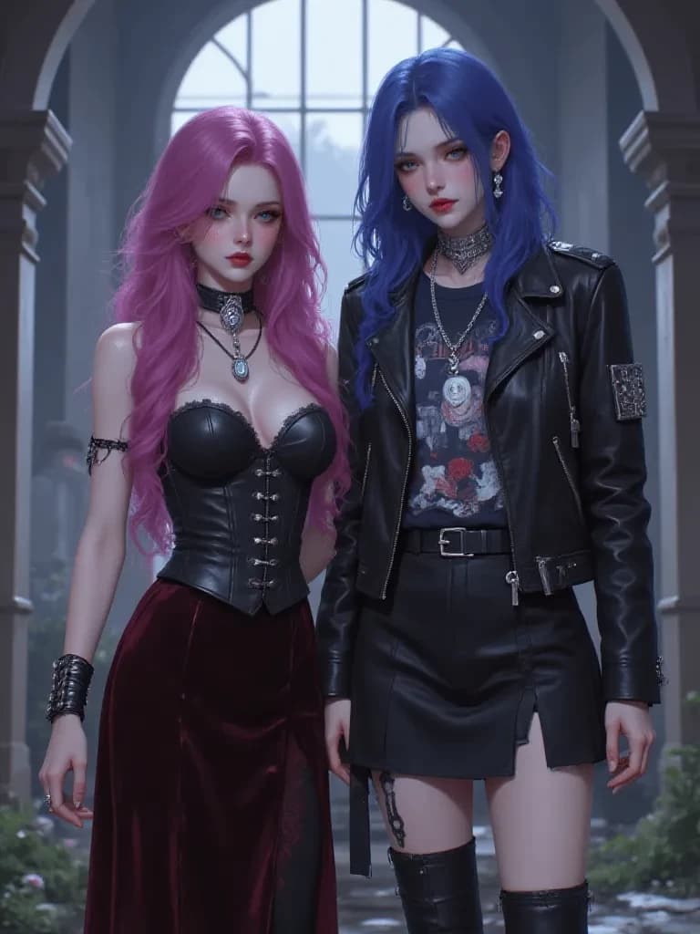 Morticia & Raven: The Goth Duo thumbnail