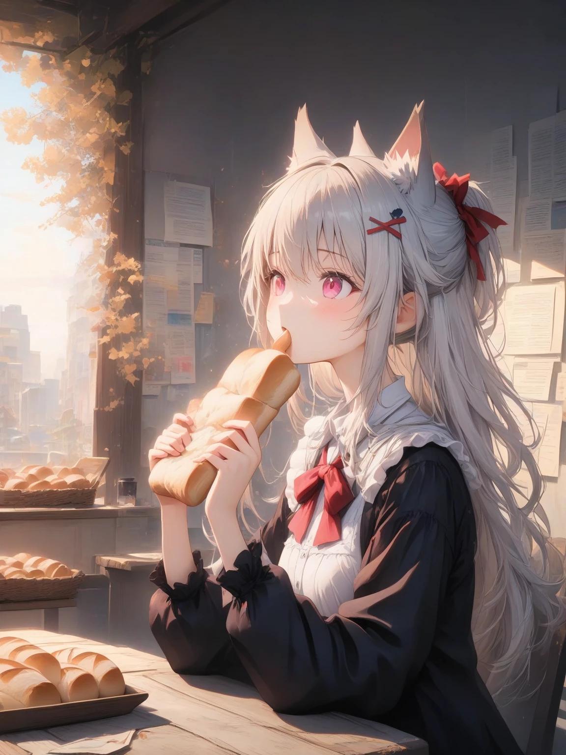 Souna(a wolf girl stealing your food) thumbnail