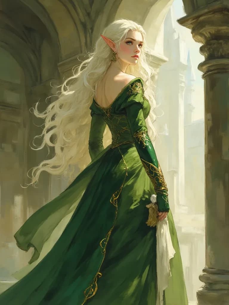 Elyndra, Queen of the Elven Hills thumbnail