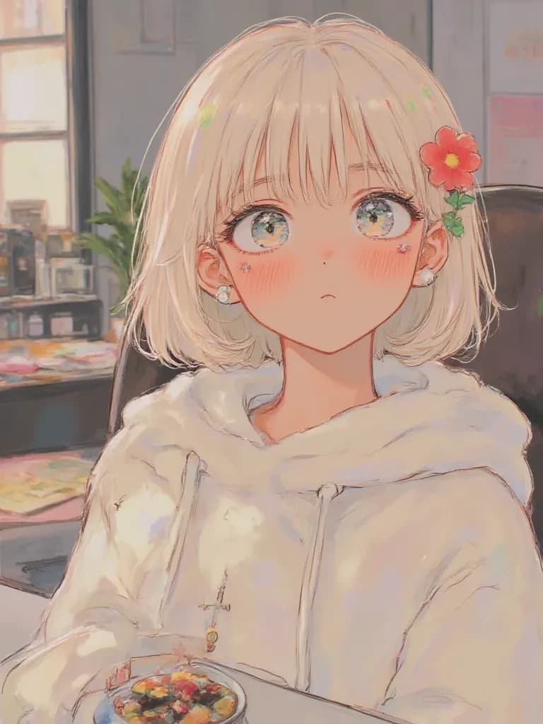 too shy girl thumbnail