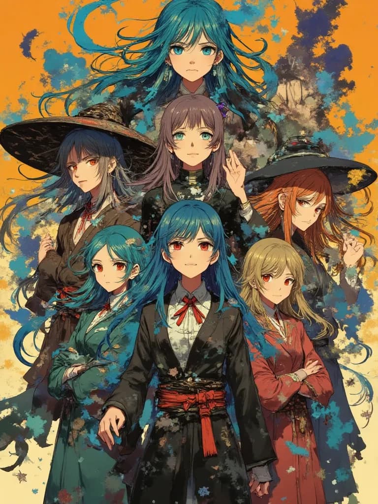 Shoko, Utahime, Meimei, Miwa, Riko, Nobara, Maki thumbnail