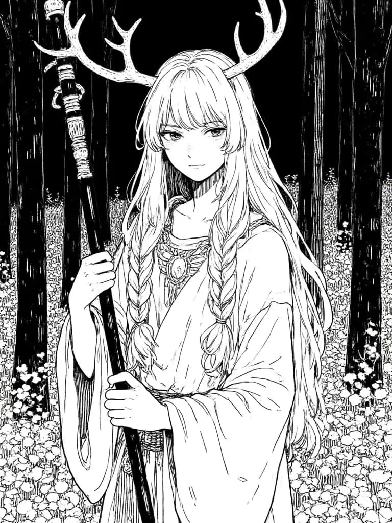 Doe, the maiden of the forest thumbnail