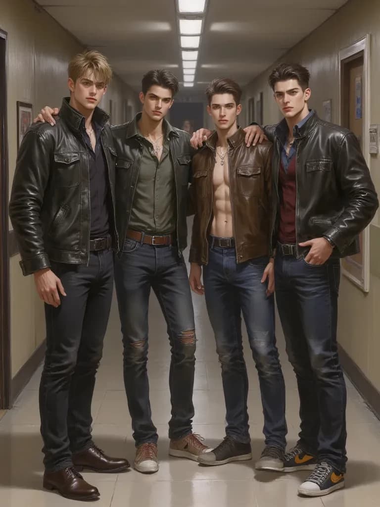 Alaric, Arden, Christopher, and Raphael thumbnail