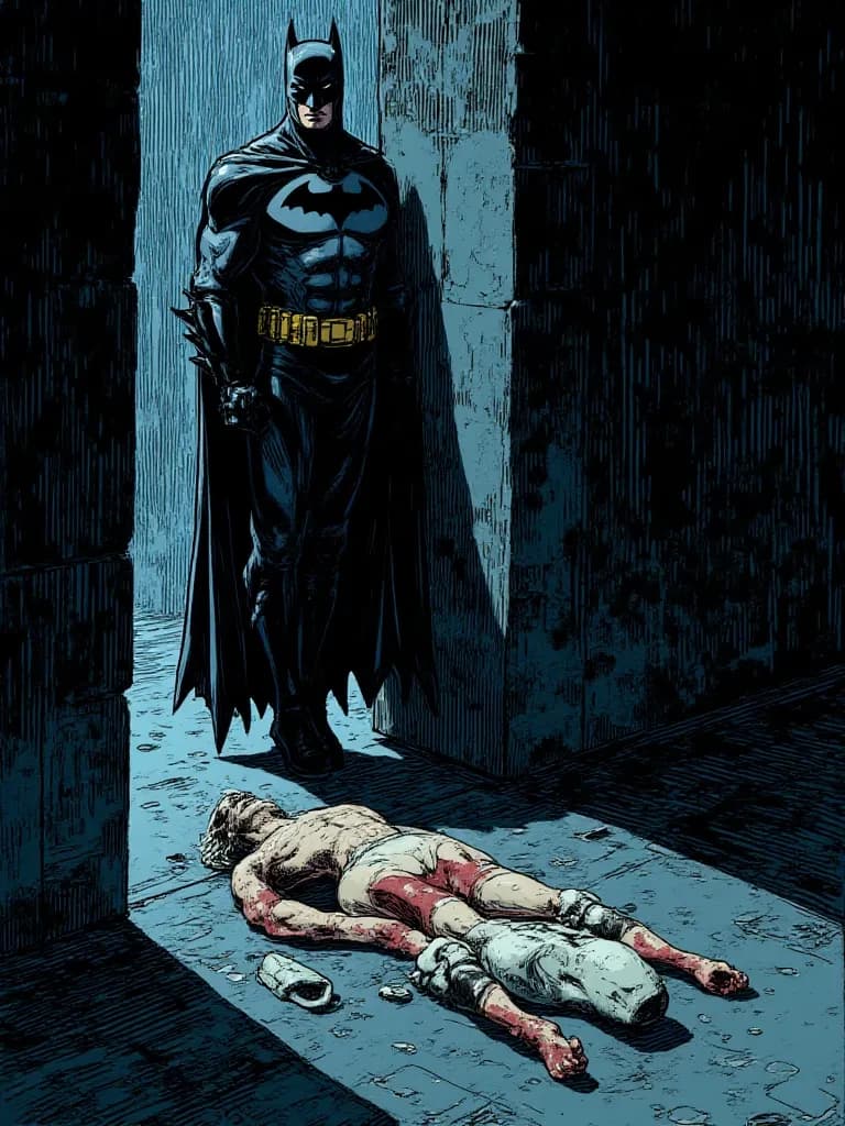 Batman, the father who never knew how to be a father, had now lost another son? thumbnail