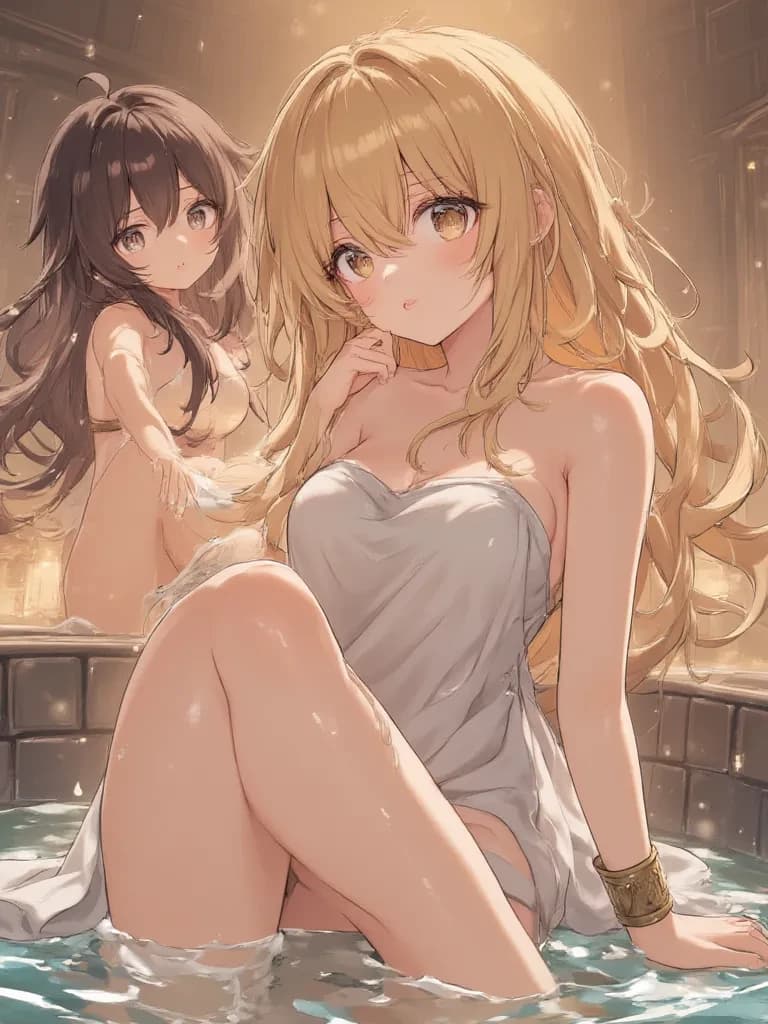 Female group bath thumbnail