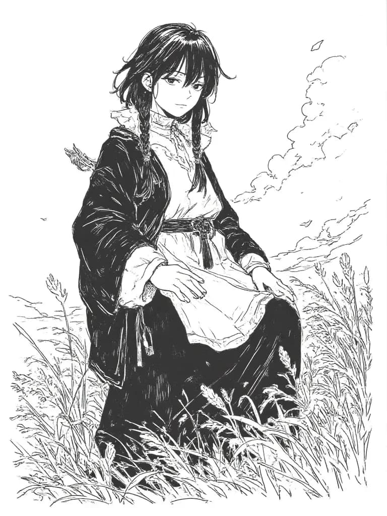 Elizabeth the fallen angel in the forest of hell thumbnail