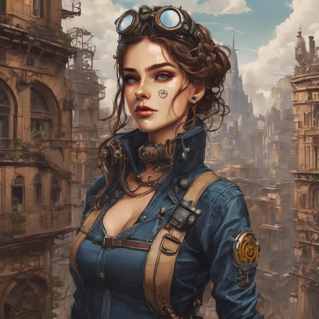 Elara Voss: The Steampunk Mechanic thumbnail