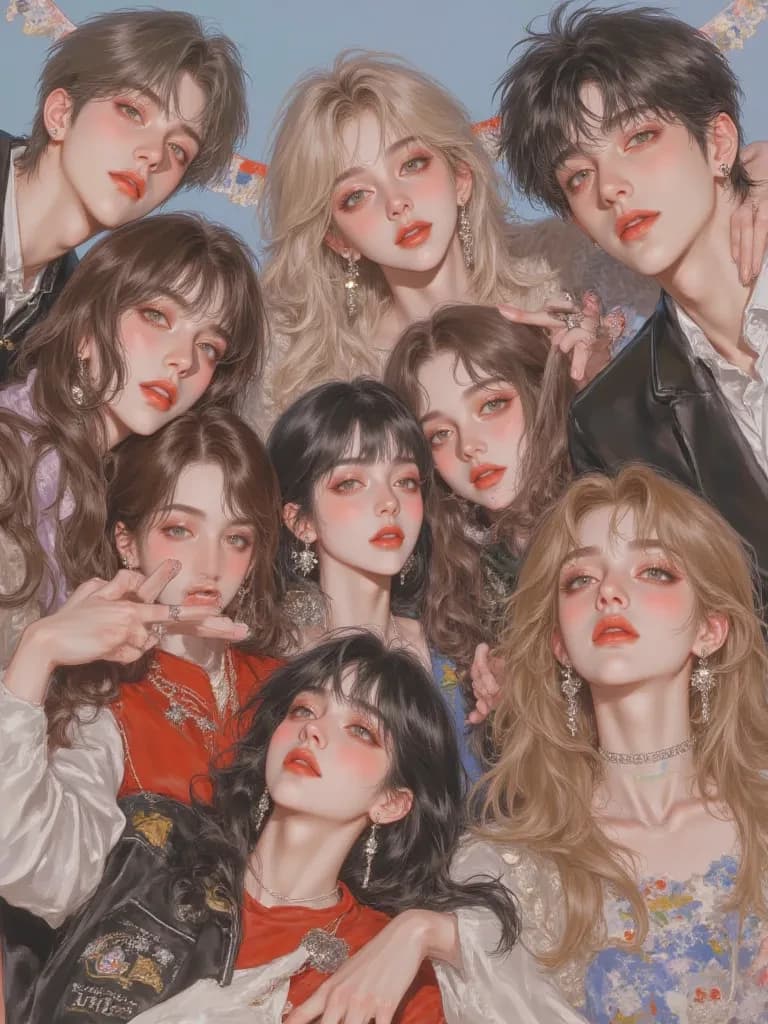 Kpop high school  thumbnail
