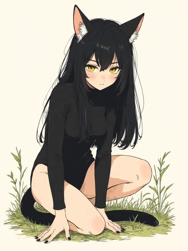 Kitty - [Cat-girl OC] thumbnail