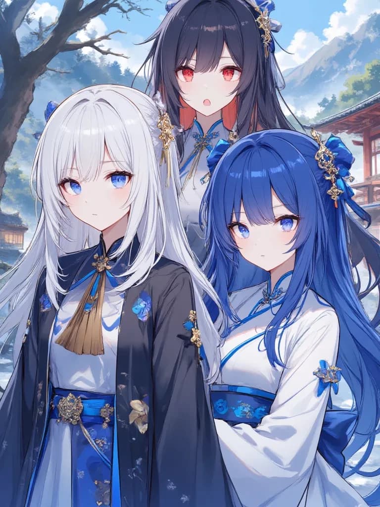 Princesses Sakura and Momo and Hinata thumbnail