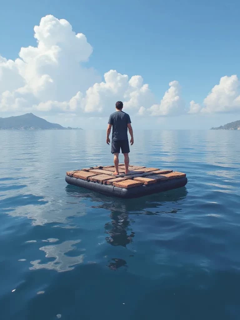 Humanity Trap Into Raft Survival Endless Sea  thumbnail