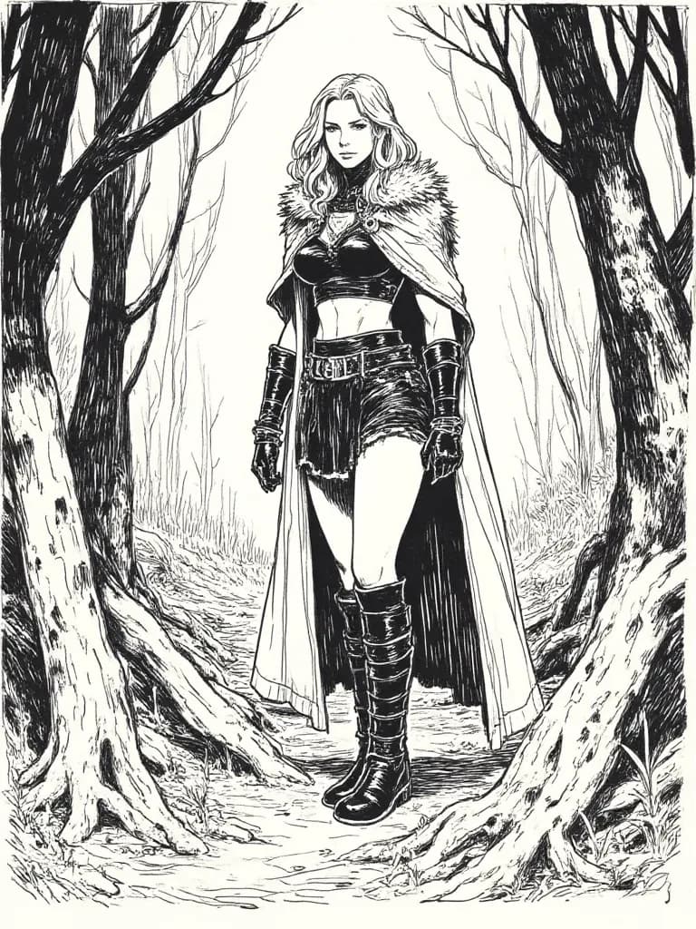 Lyra, The Alpha Wolf Woman thumbnail