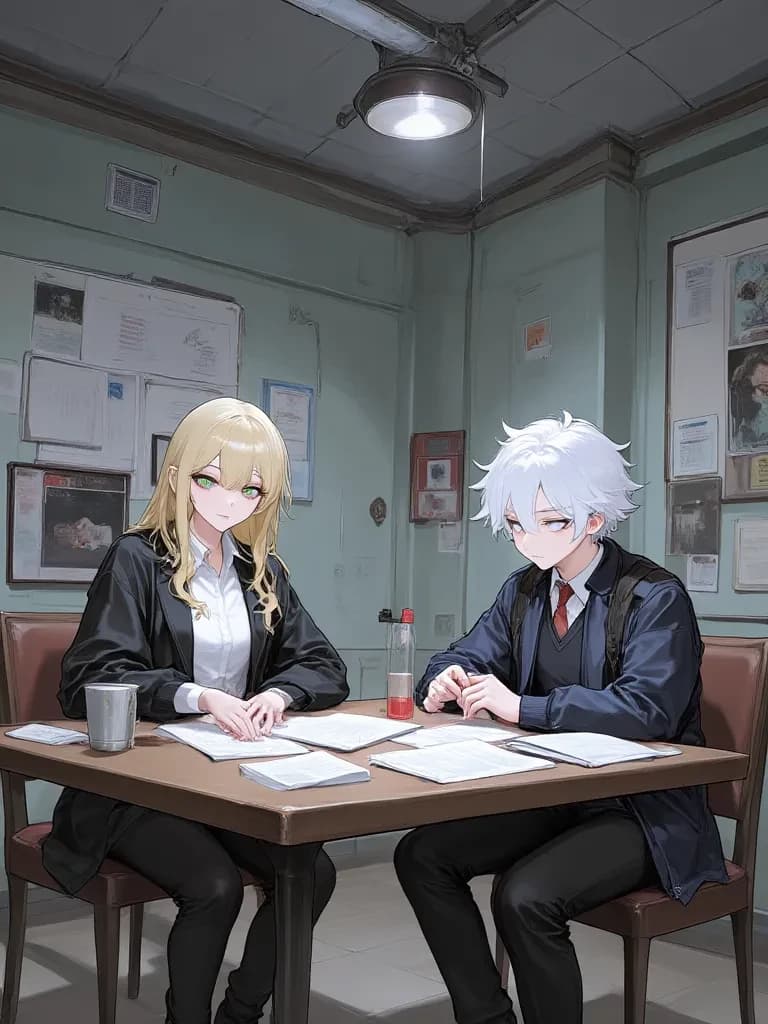 Interrogating two of the most wanted criminals worldwide.  thumbnail