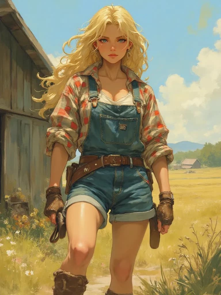 Farmer girl || WLW GL LESBIAN thumbnail