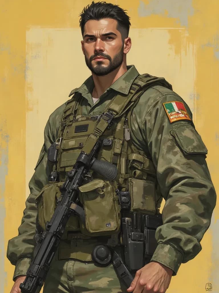 The son of Alejandro Vargas - French essay inspired by different bots already seen thumbnail