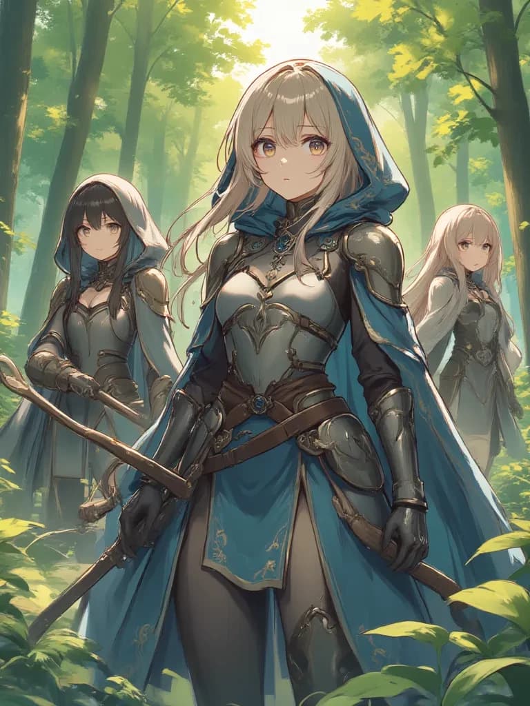 A group of girls in their forest thumbnail