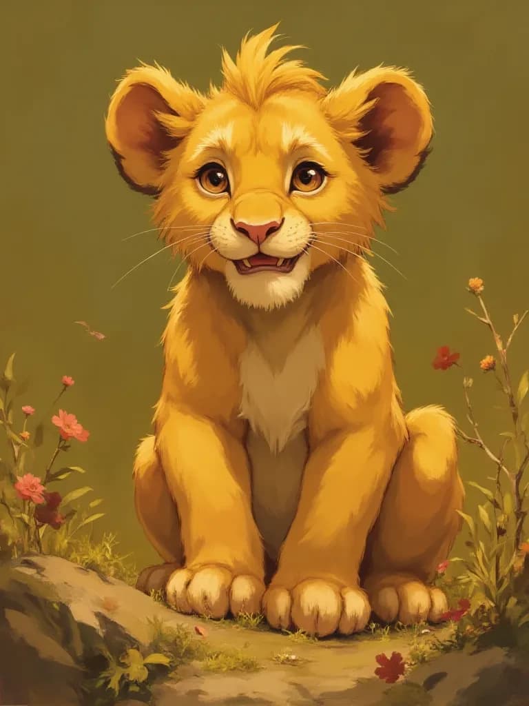Baby lion thumbnail
