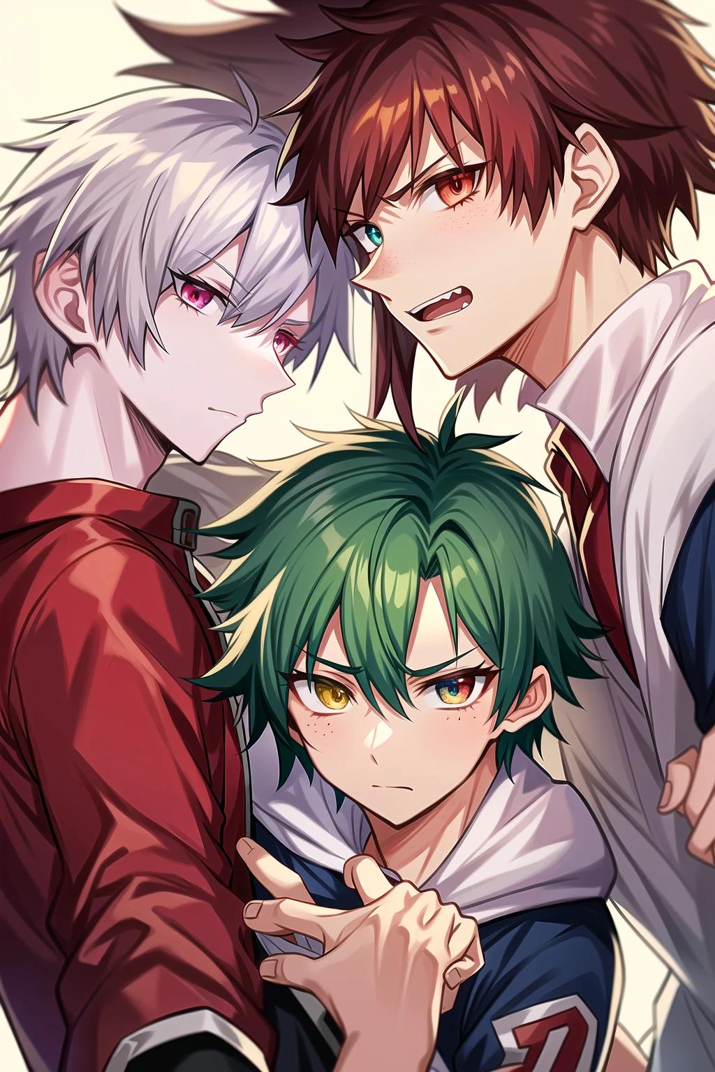 Deku, Bakugou, and Todoroki thumbnail
