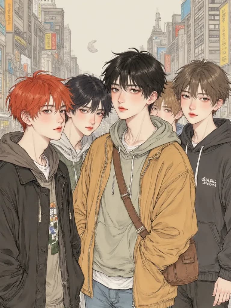 Boy group thumbnail