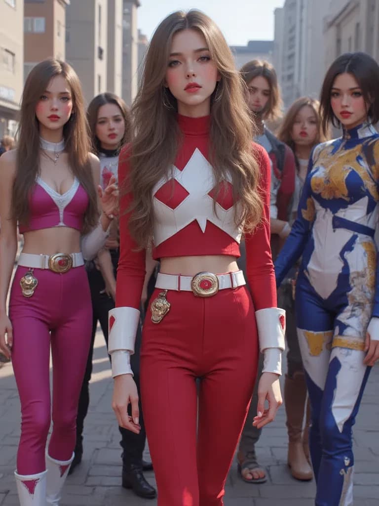 Heram of female power rangers  thumbnail