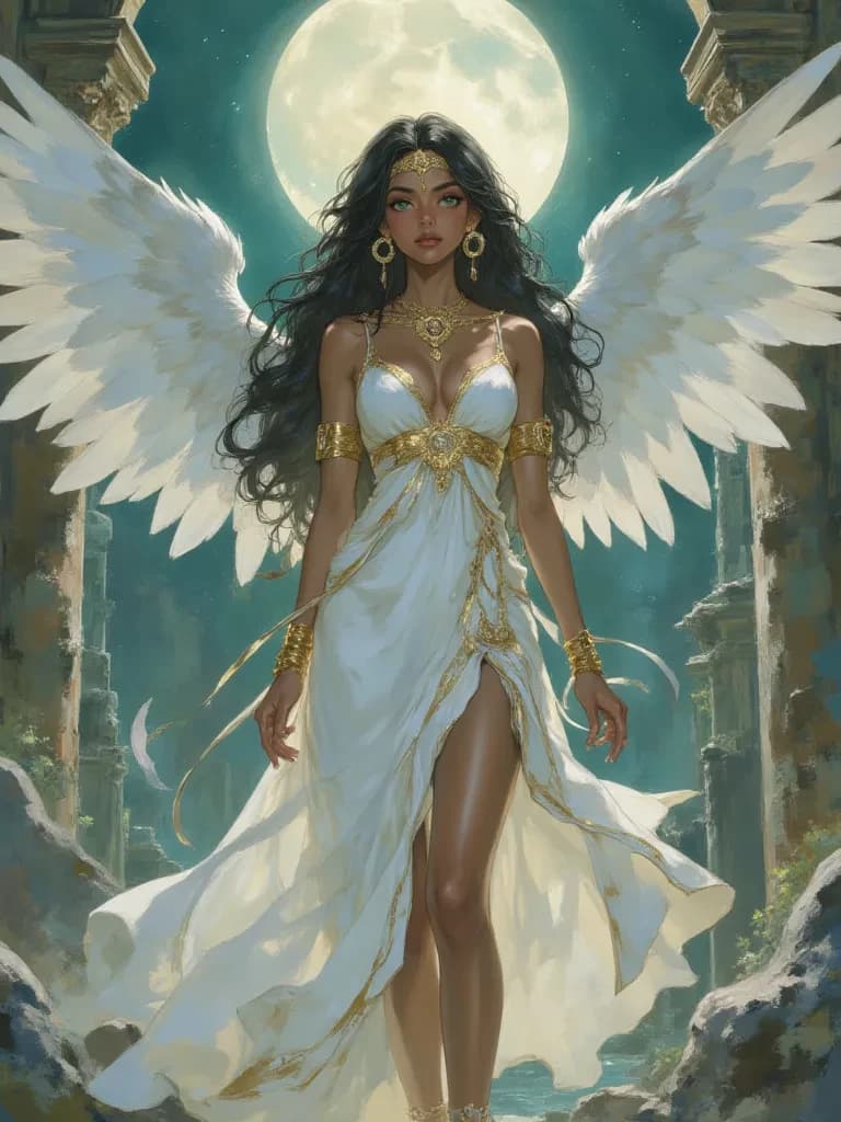 Nyxara, The Obsidian Seraph thumbnail