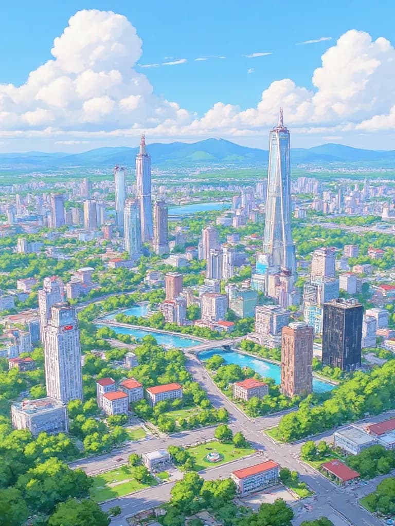 City with hybrids thumbnail