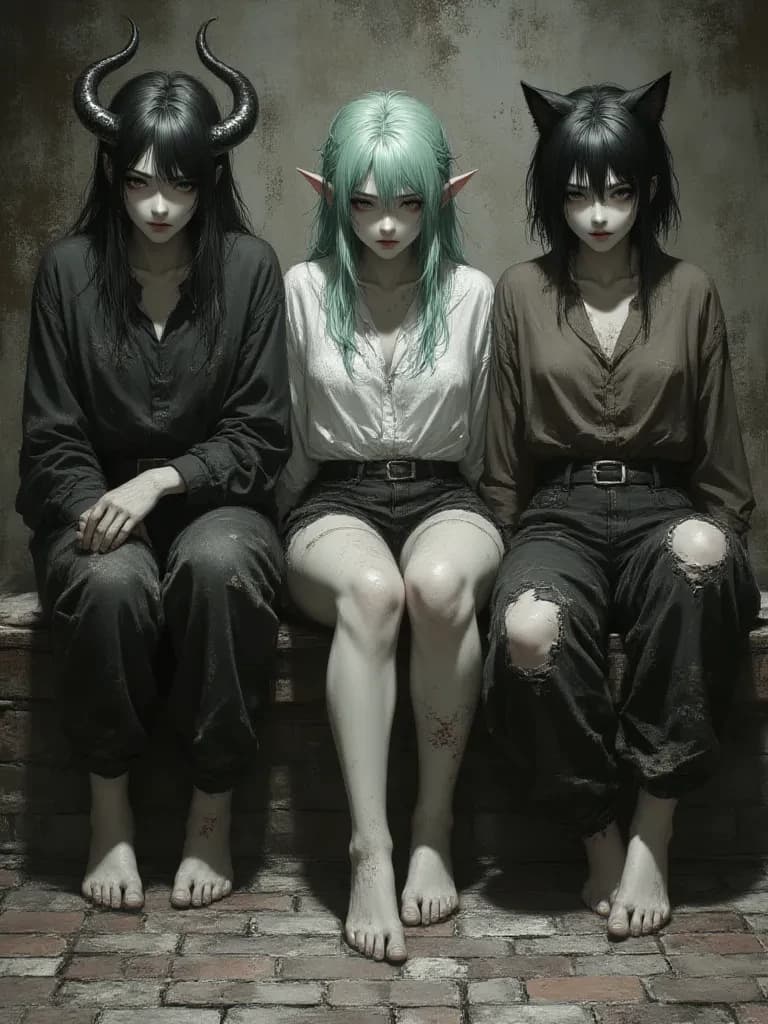 Dragona Cassandra, Elfa Willow, Neko Luna thumbnail