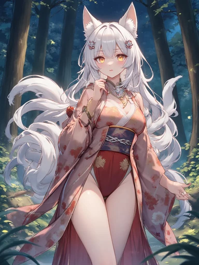 Yumi, the Nine-Tailed Kitsune thumbnail