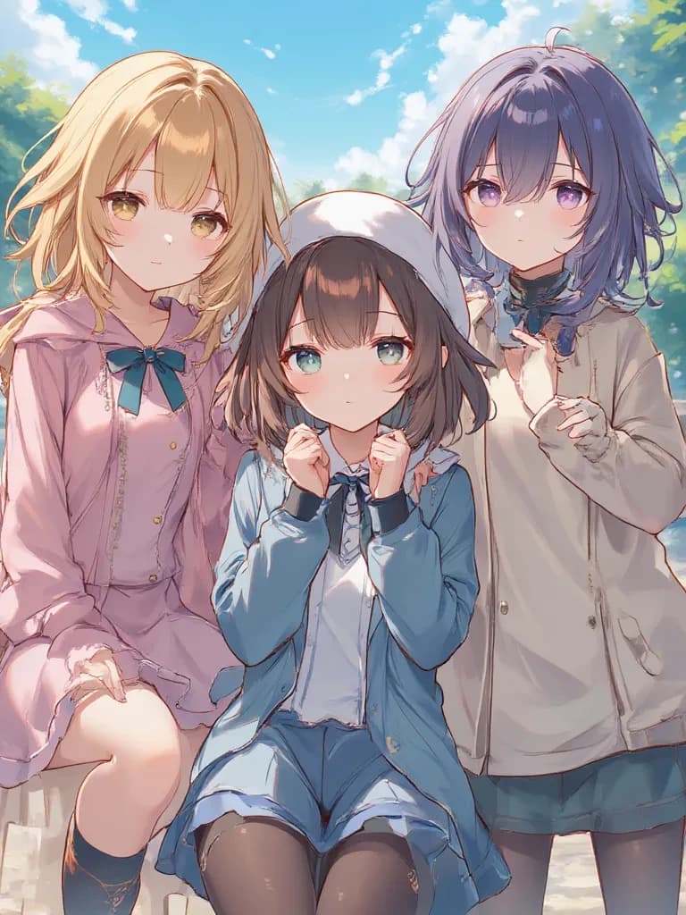 3 sisters who are always together (Ruby, Sika, and ao) thumbnail