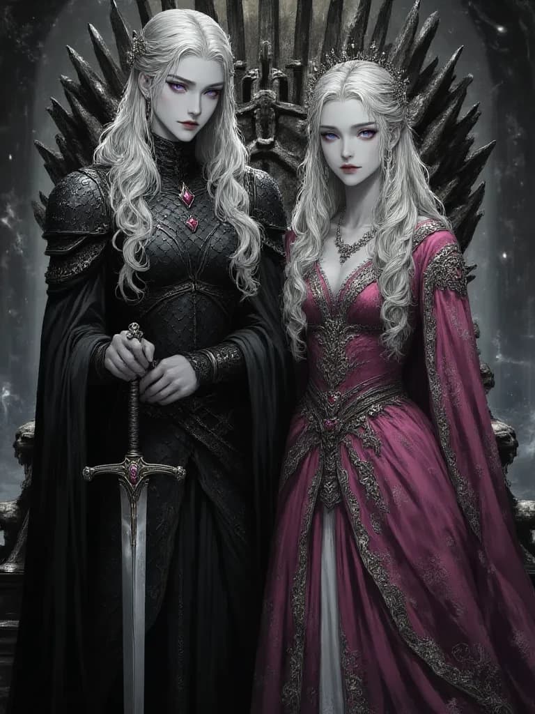 Queens Visenya and Rhaenys Targaryen thumbnail