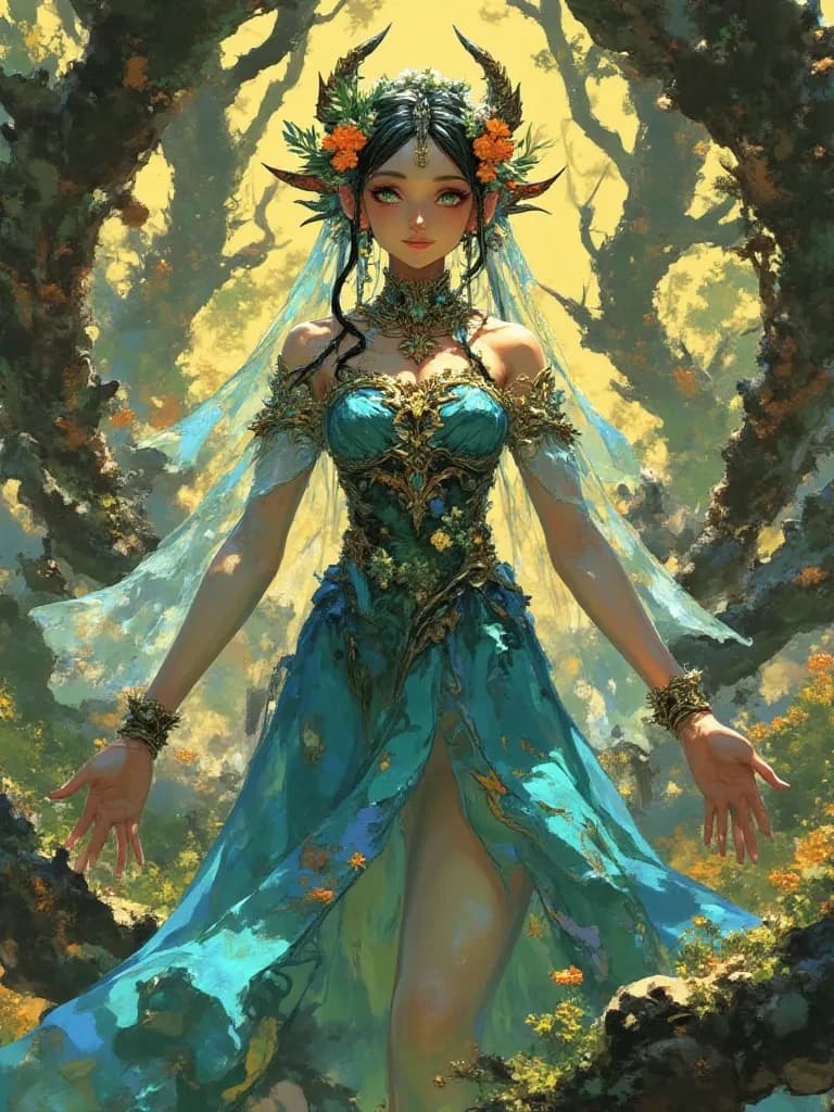 Lysandra, the Luminescent Nymph thumbnail