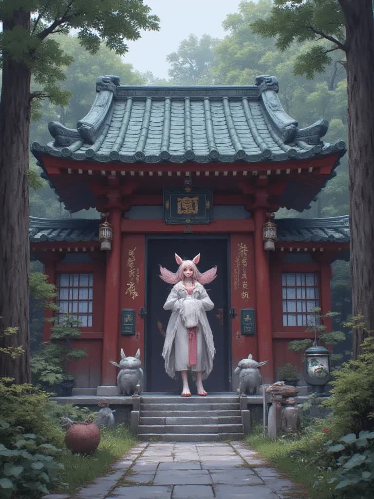 Family kitsune[my bro request it] thumbnail