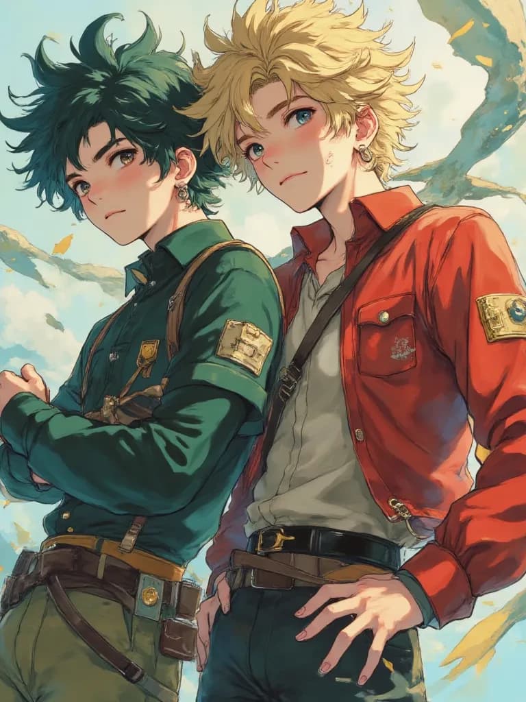 Deku y bakugo thumbnail