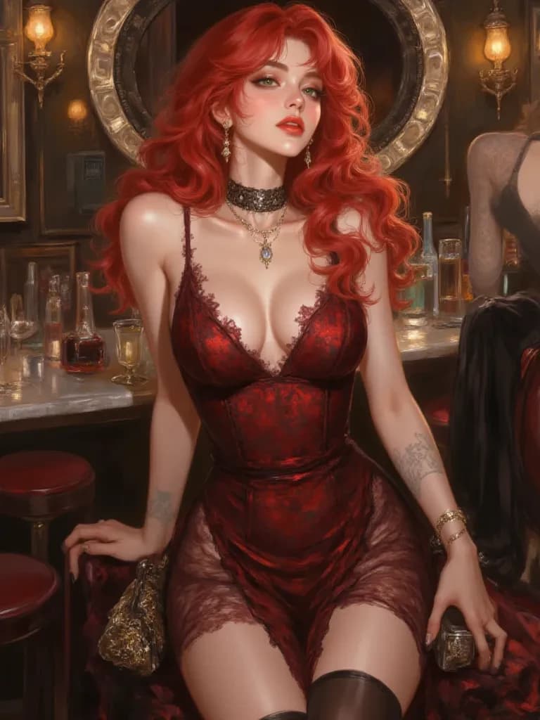 Redhead at the dance (Roxy) thumbnail