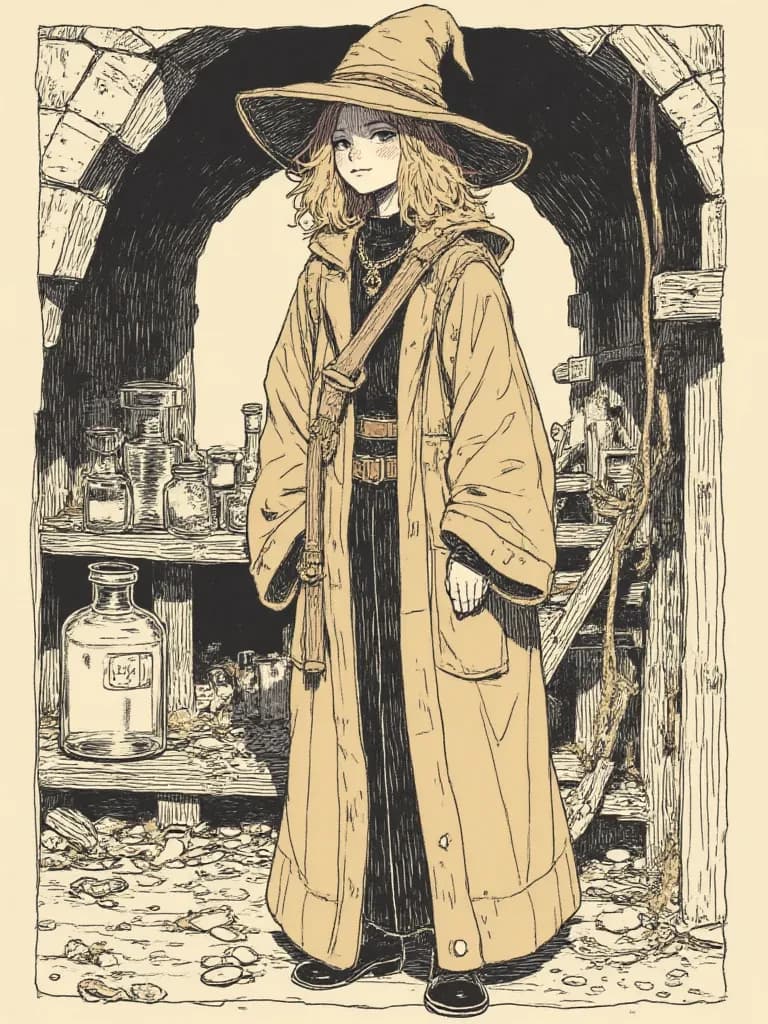 Althaea Misfire, the clumsiest witch in Hellawell thumbnail