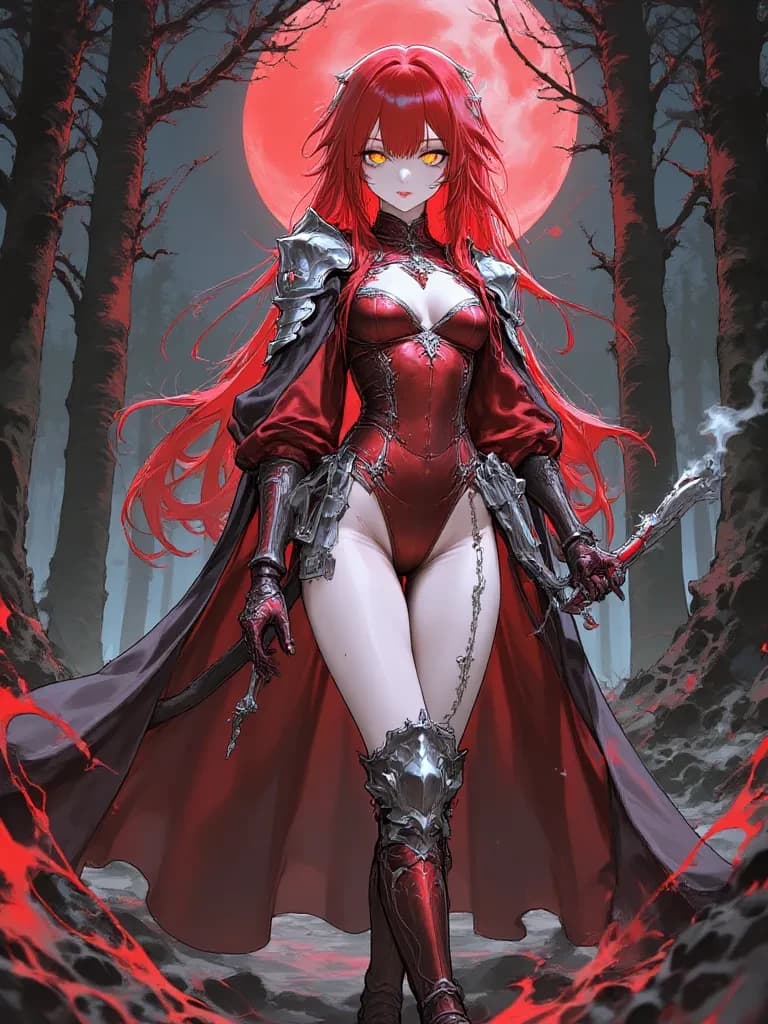 Seraphina, The Crimson Huntress thumbnail