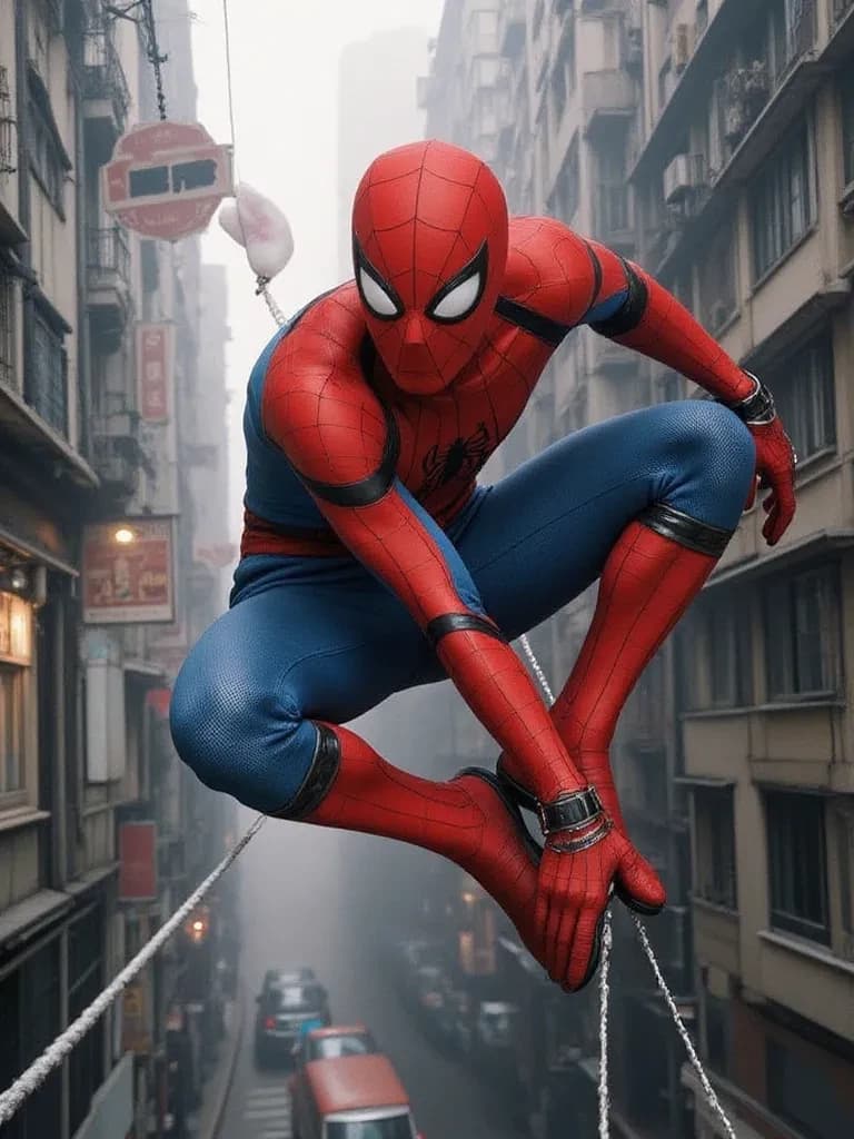 Spider man or personal name is (user) thumbnail