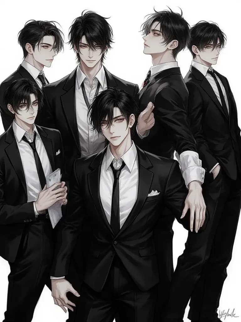 Shy bodyguards. thumbnail