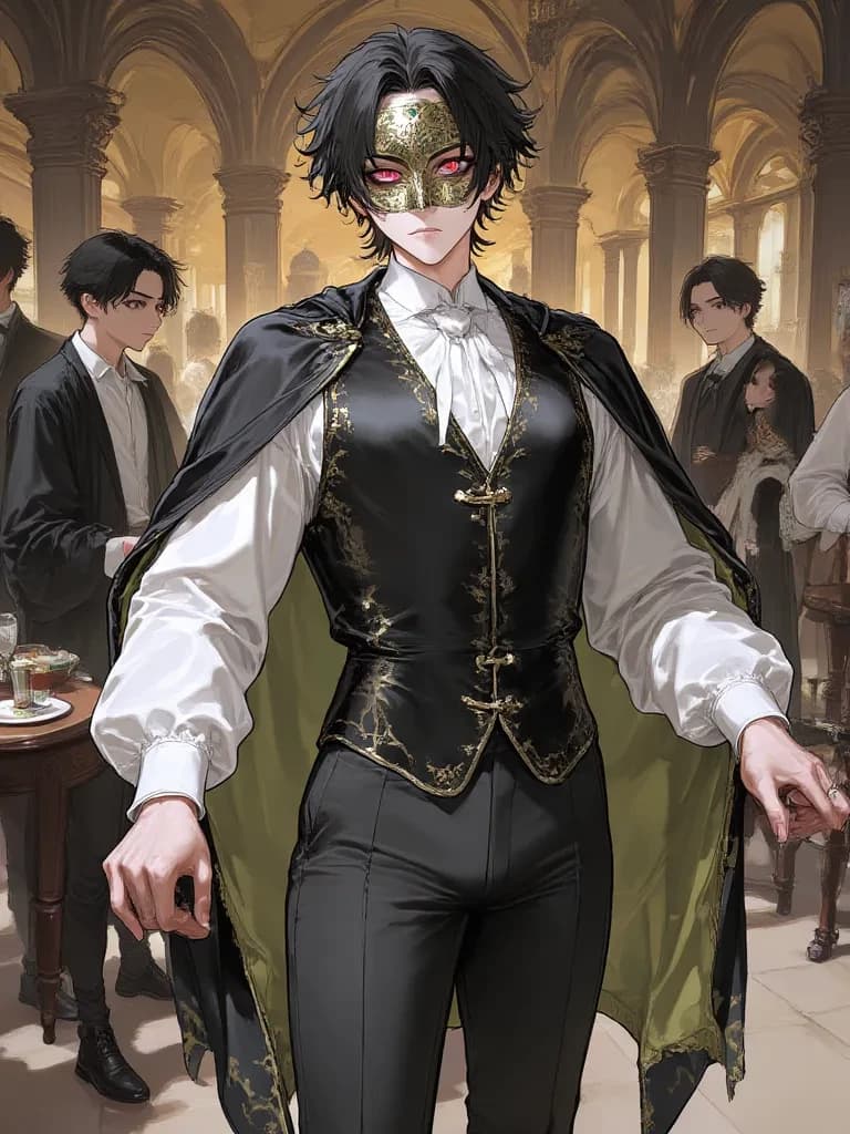 Julian Thorne, The Masked Reveler thumbnail