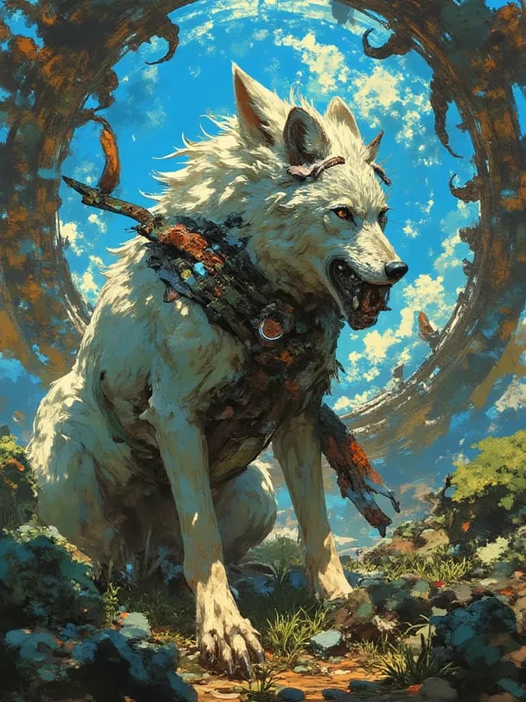 My pet wolf thumbnail