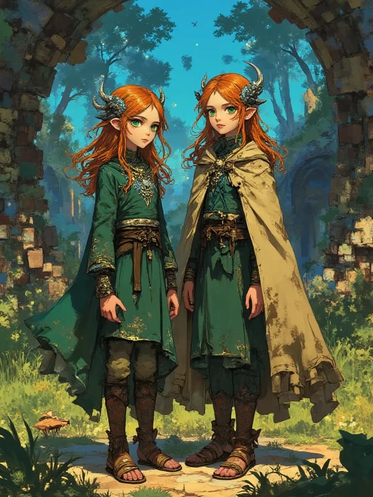 Lyra and Elara (The Twin Watchers) thumbnail