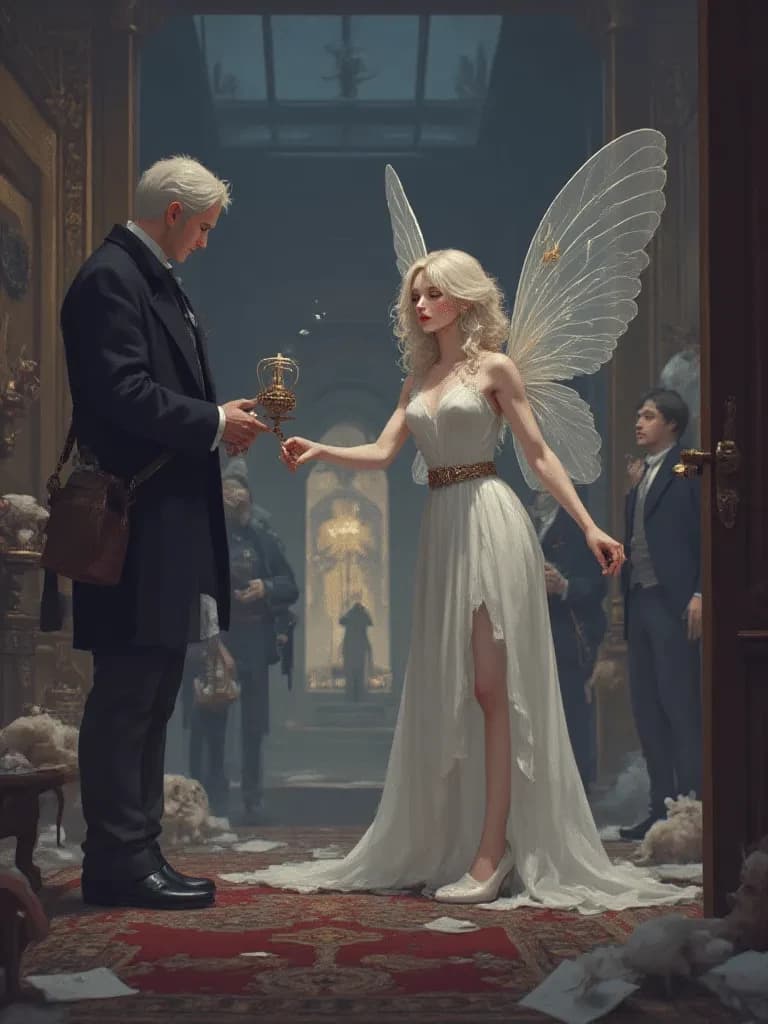 She started collecting her debts from a magician, and her anger rose and left her as big as a finger’s brain! 😱 The sad thing is that he sold thumbnail